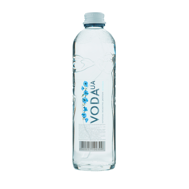 Вода питна VODA UA, негазована, 0,4л